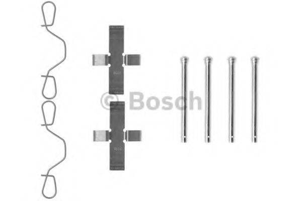 BOSCH 1987474042 Комплектуючі, колодки дискового гальма