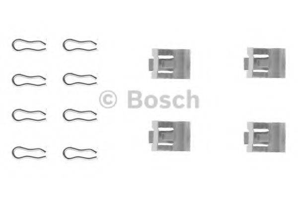 BOSCH 1987474106 Комплектуючі, колодки дискового гальма