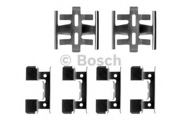 BOSCH 1987474116 Комплектуючі, колодки дискового гальма