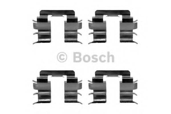 BOSCH 1987474281 Комплектуючі, колодки дискового гальма