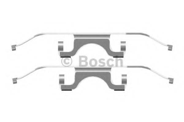 BOSCH 1987474322 Комплектуючі, колодки дискового гальма