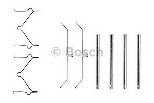 BOSCH 1987474350 Комплектуючі, колодки дискового гальма