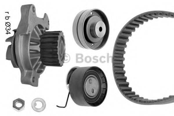 BOSCH 1987948876 Водяний насос + комплект зубчастого ременя