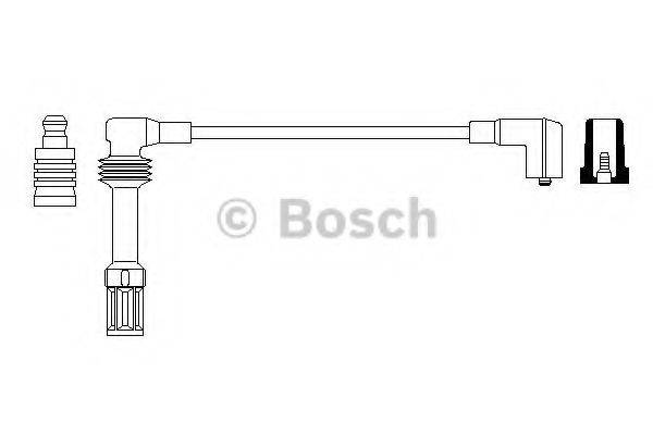 BOSCH 0356912836 Провід запалювання