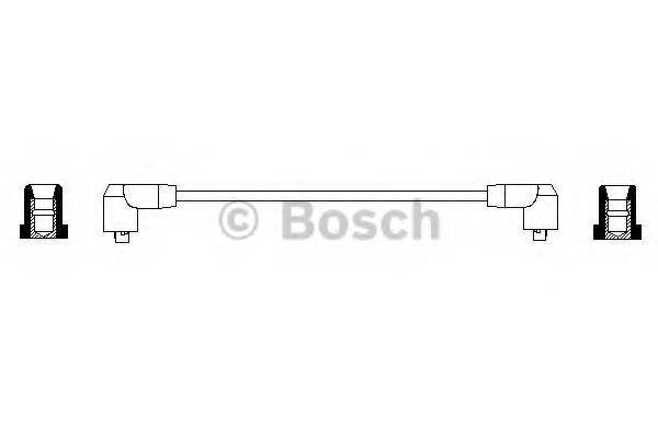 BOSCH 0986356196 Провід запалювання