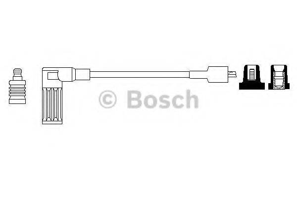 BOSCH 0986356205 Провід запалювання