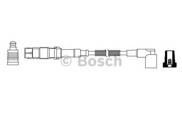 BOSCH 0986357704 Провід запалювання