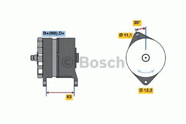 BOSCH 0120469646 Генератор