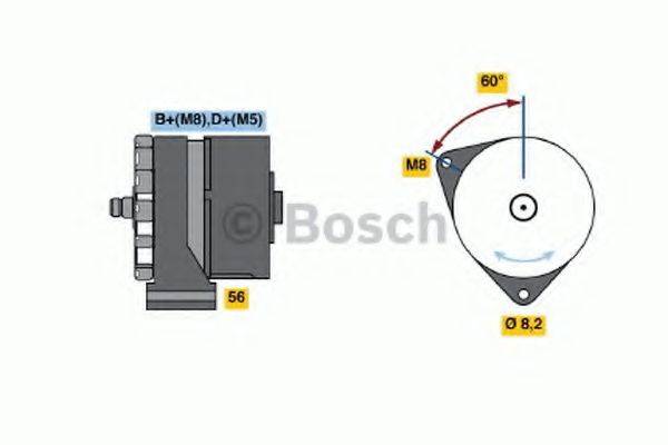 BOSCH 0120489362 Генератор