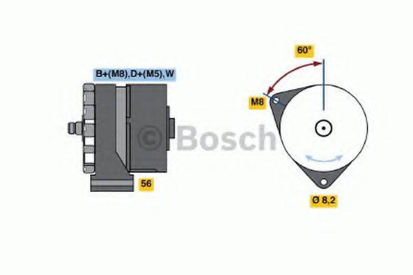 BOSCH 0120489369 Генератор