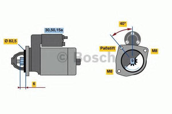 BOSCH 0986010660 Стартер