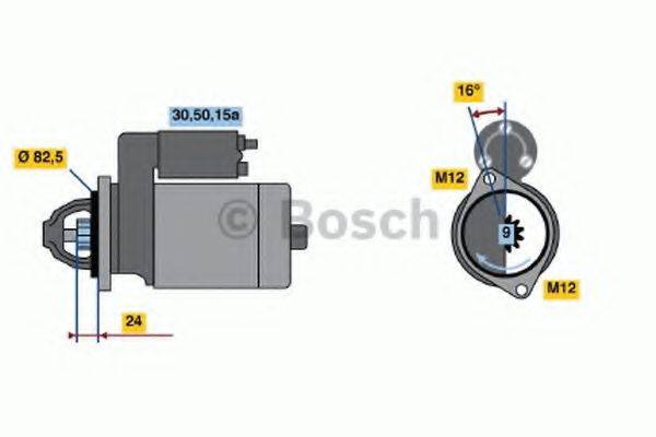 BOSCH 0986012980 Стартер