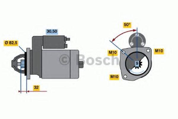 BOSCH 0986015930 Стартер