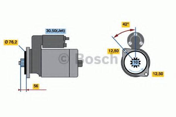 BOSCH 0986017460 Стартер