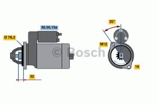 BOSCH 0986018060 Стартер