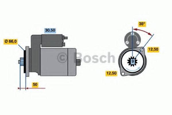 BOSCH 0986018930 Стартер