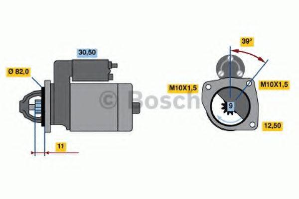 BOSCH 0986019910 Стартер