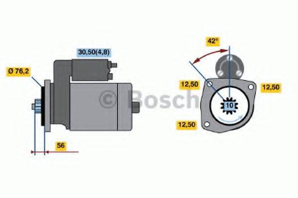 BOSCH 0986020240 Стартер