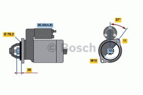 BOSCH 0986022450 Стартер