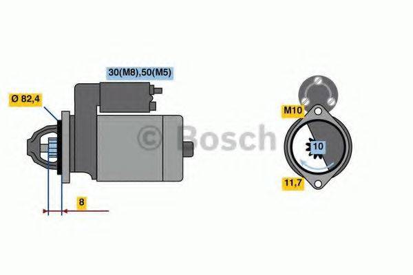 BOSCH 0986022970 Стартер