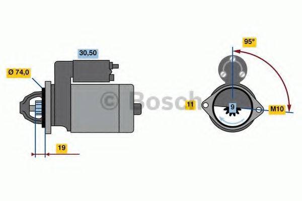 BOSCH 0986023260 Стартер