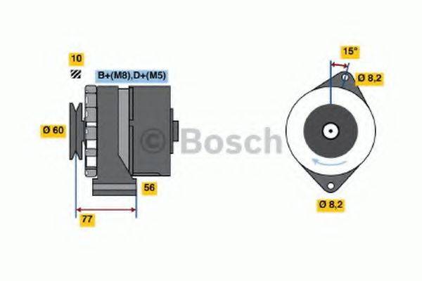 BOSCH 0986034550 Генератор