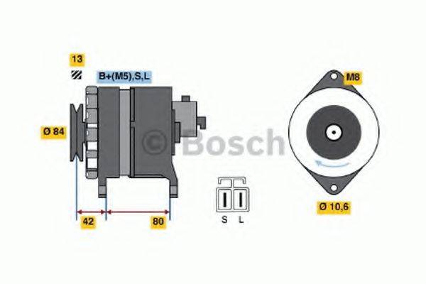 BOSCH 0986035371 Генератор