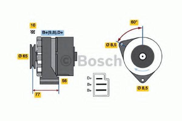 BOSCH 0120488119 Генератор