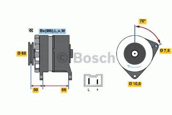 BOSCH 0986036901 Генератор