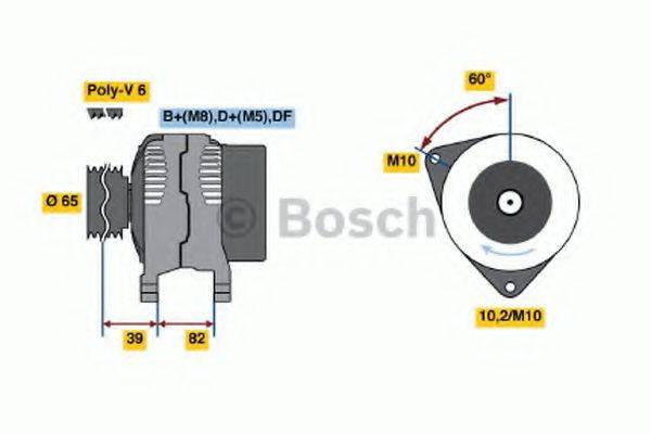 BOSCH 0123520020 Генератор