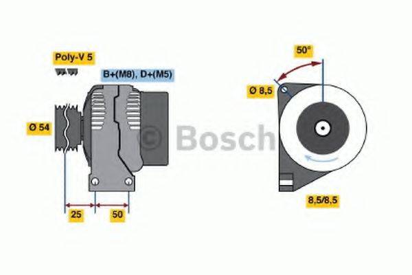 BOSCH 0986049081 Генератор