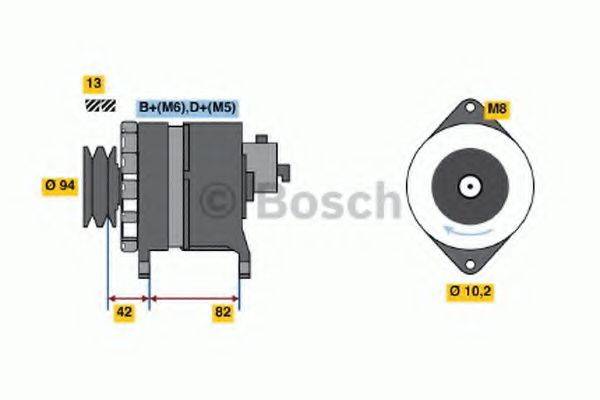 BOSCH 6033GB5007 Генератор