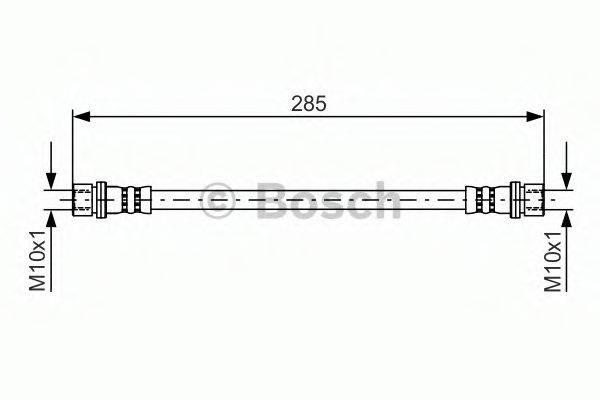 BOSCH 1987481412 Гальмівний шланг