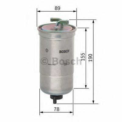 BOSCH 0450906442 Паливний фільтр