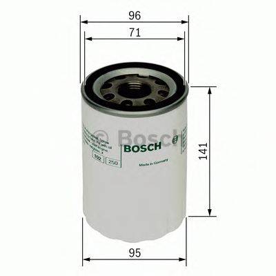 BOSCH 0451203218 Масляний фільтр