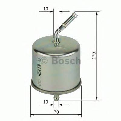 BOSCH 0986450102 Паливний фільтр