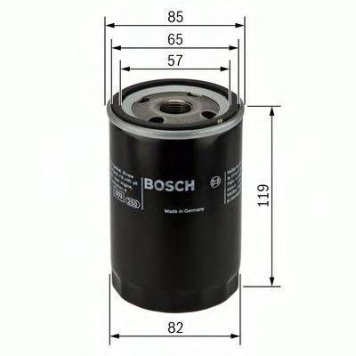 BOSCH 0986452000 Масляний фільтр