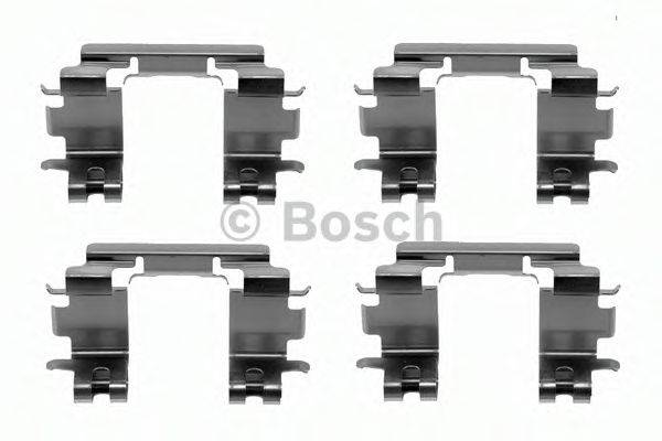 BOSCH 1987474425 Комплектуючі, колодки дискового гальма