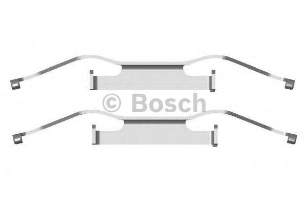 BOSCH 1987474433 Комплектуючі, колодки дискового гальма