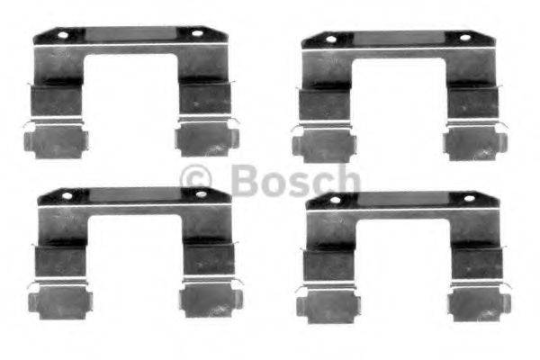 BOSCH 1987474405 Комплектуючі, колодки дискового гальма