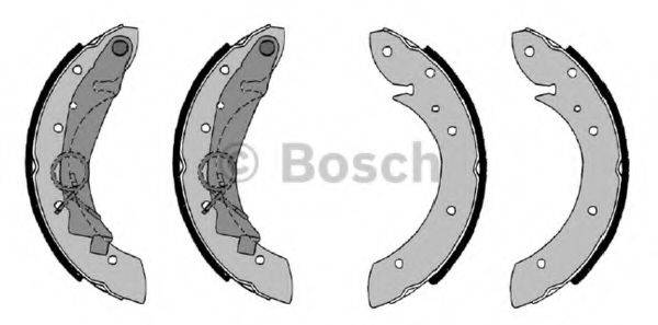 BOSCH F026004552 Комплект гальмівних колодок