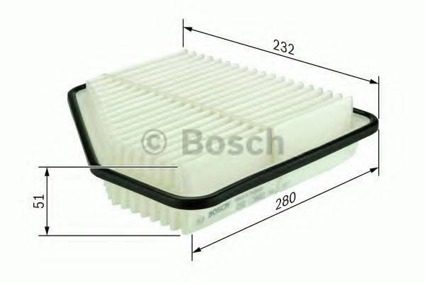 BOSCH F026400162 Повітряний фільтр