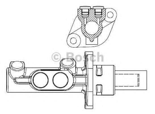 BOSCH F026003943 головний гальмівний циліндр