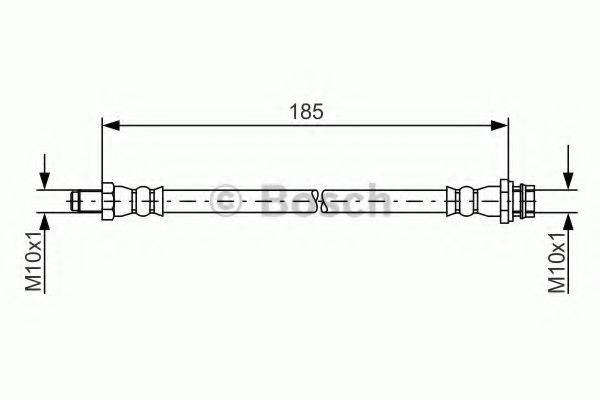 BOSCH 1987481564 Гальмівний шланг