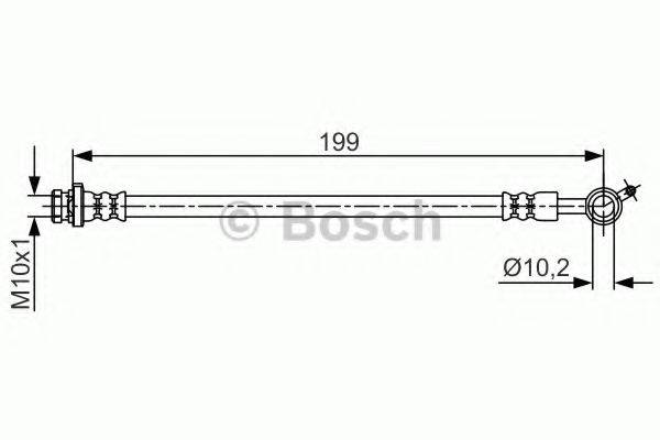 BOSCH 1987481699 Гальмівний шланг