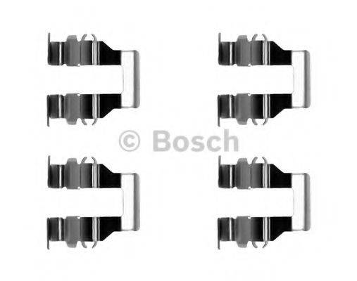 BOSCH 1987474617 Комплектуючі, колодки дискового гальма