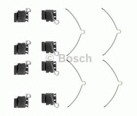 BOSCH 1987474653 Комплектуючі, колодки дискового гальма