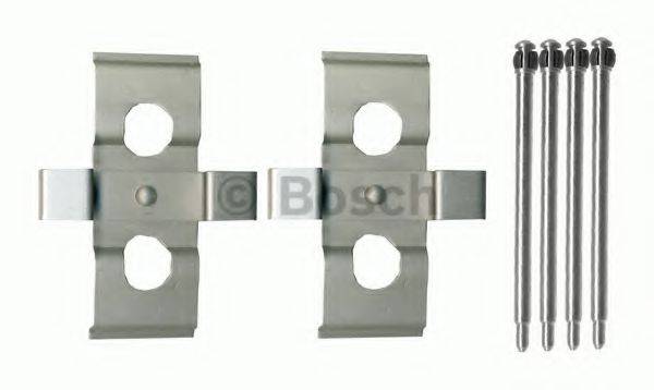 BOSCH 1987474660 Комплектуючі, колодки дискового гальма