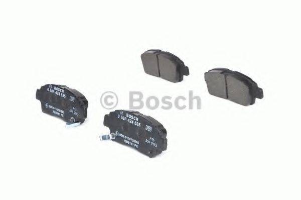 BOSCH 0986424535 Комплект гальмівних колодок, дискове гальмо