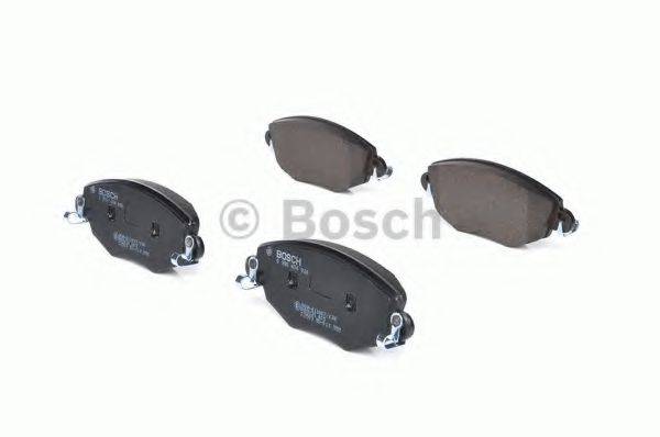 BOSCH 0986494026 Комплект гальмівних колодок, дискове гальмо